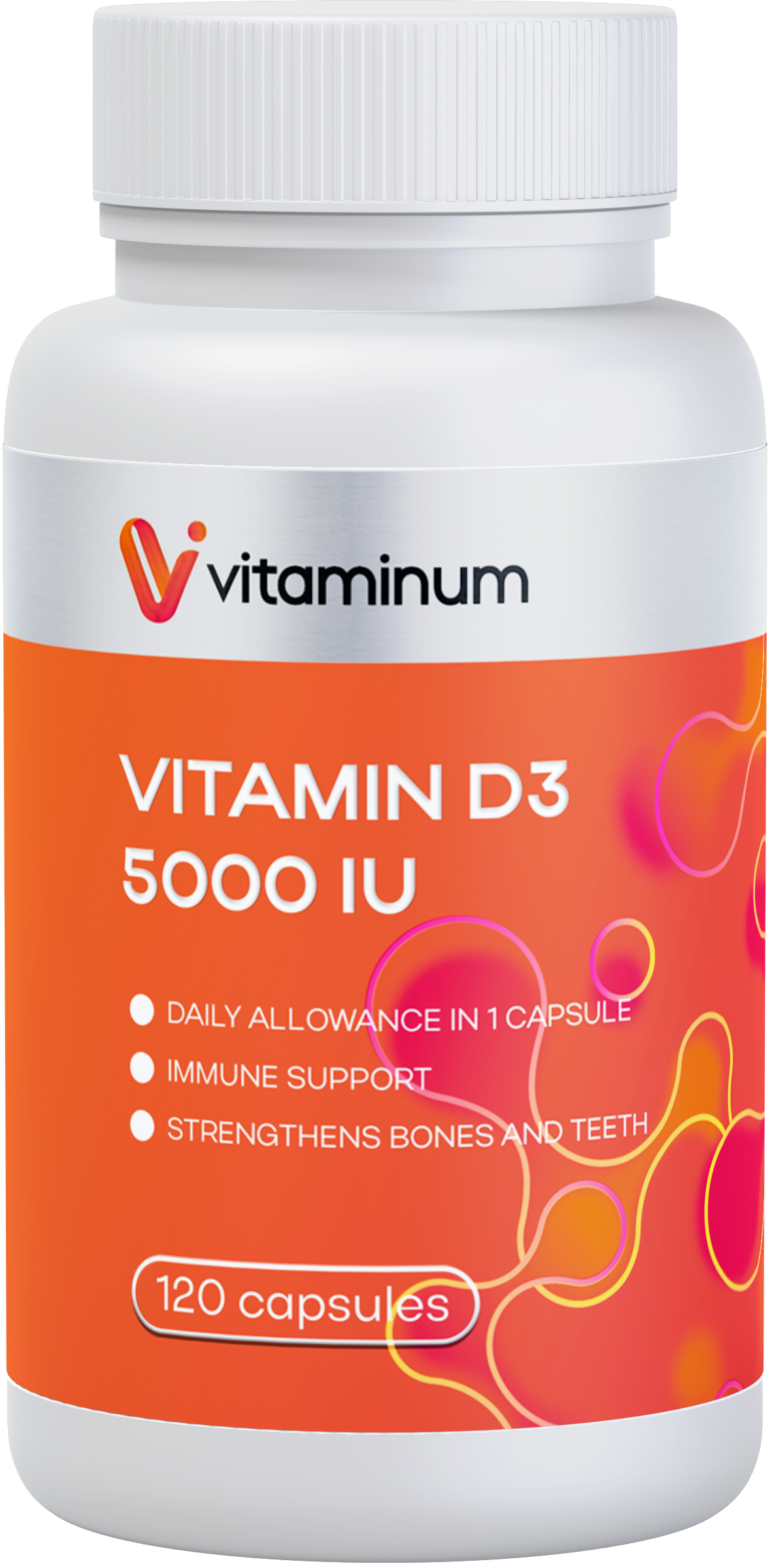 Vitaminum ВИТАМИН Д3 (5000 МЕ) 120 капсул 260 мг  в Кириши